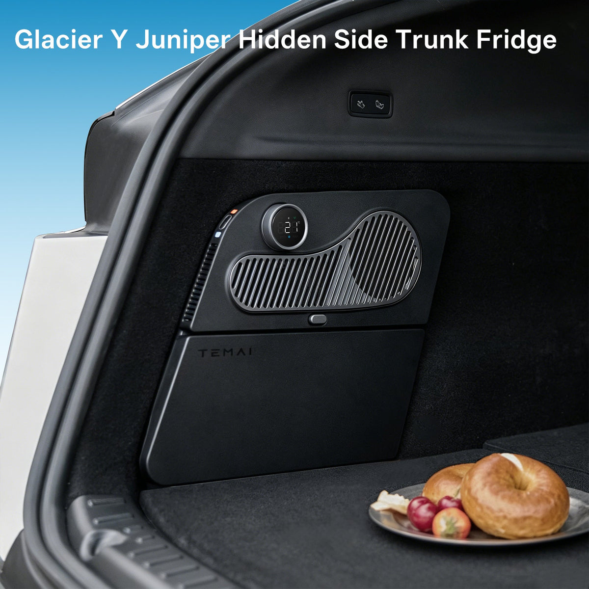 Best Hidden Fridge for Tesla Model Y Juniper Camping and Road Trips