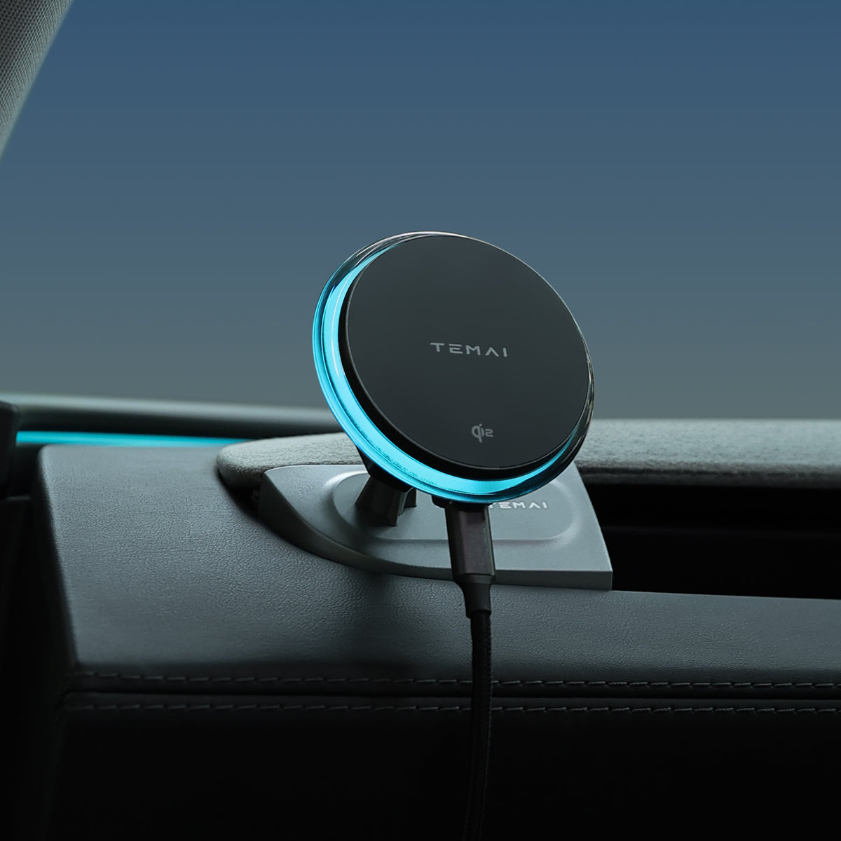 temai tesla phone mount  m6 4